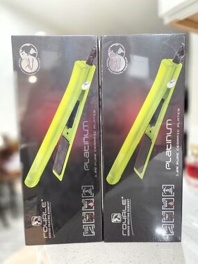 Green Ceramic Flat Iron - Platinum Series X2